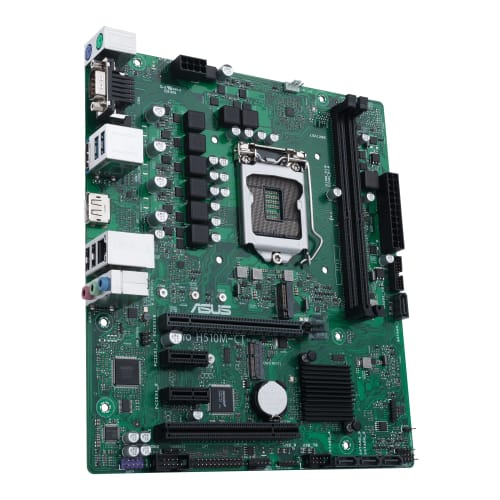 ASUS Pro-H510M-CT/CSM LGA1200 (Intel 10. a 11. gen) Komerční základní deska mATX (PCIe 4.0, 1 LAN, přední panel USB 3.2, Intel vPro, DP, TPM IC Onboar
