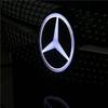 Autoaufkleber 2026 Neu Für Benz Auto Frontgrill Logo Licht 3D LED Abzeichen Für Mercedes Benz W213 E-Klasse Emblem Leuchtend Dekorativ