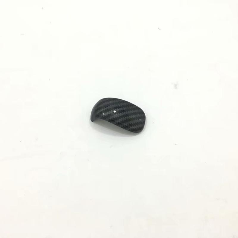 For Honda VEZEL/HR-V eHEV  ABS Carbon Fiber AT Gear Head Shift Knob Cover Trim Interior Car Gear Collars Styling Accessories