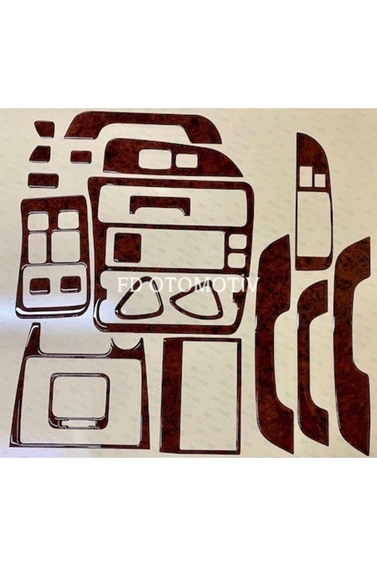 

Toyota Corolla Efsane Kasa Torpido, Konsol, Trim, Göğüs Kaplama Seti Maun Renk