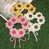 Stylish Heartedly Designed Knitted Flower Headband for Hawaii Beach Travels