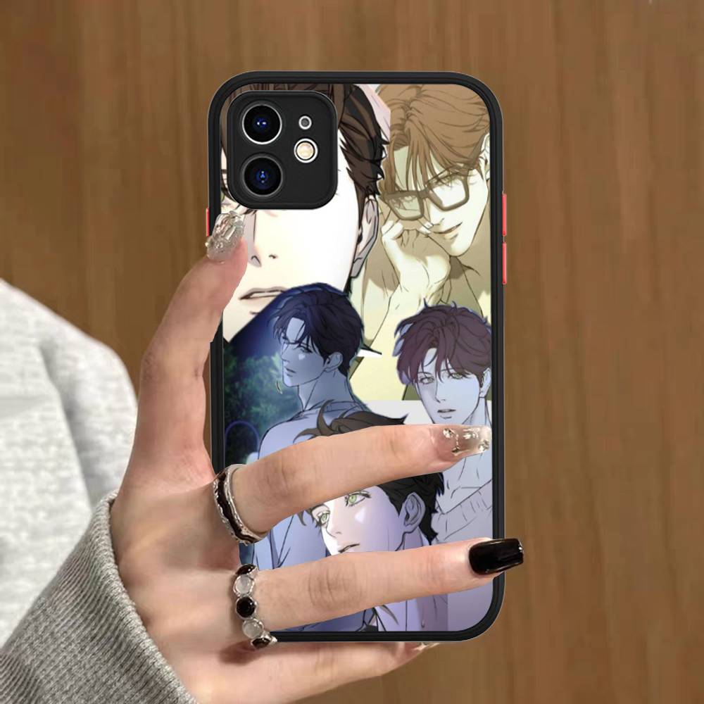 Nerd Project Bl Anime Silicone Matte Phone Case For Iphone 13 14 15 16 Pro Max 11 12 X Xs Max Soft Cover
