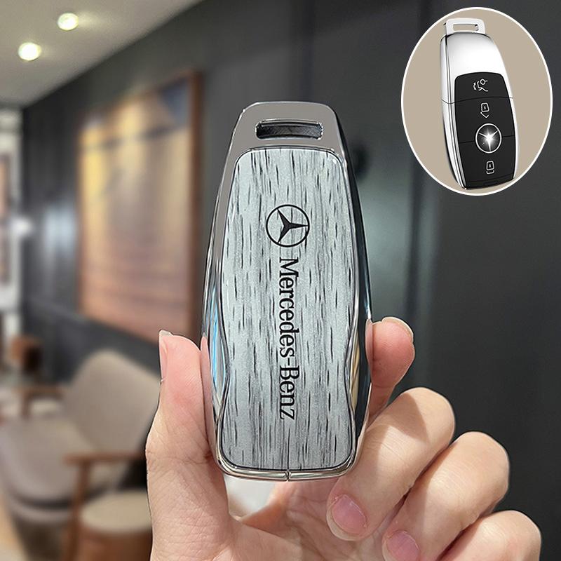VRN2   Car Remote Key Case Cover For Mercedes Benz A C E S G Class GLC CLE CLA GLB GLS W177 W205 W213 W222 X167 AMG