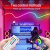 10m RGB Neon Light Set: Bluetooth-Controlled, Sound-Activated, Colorful Silicone Strip for Custom DIY Shapes