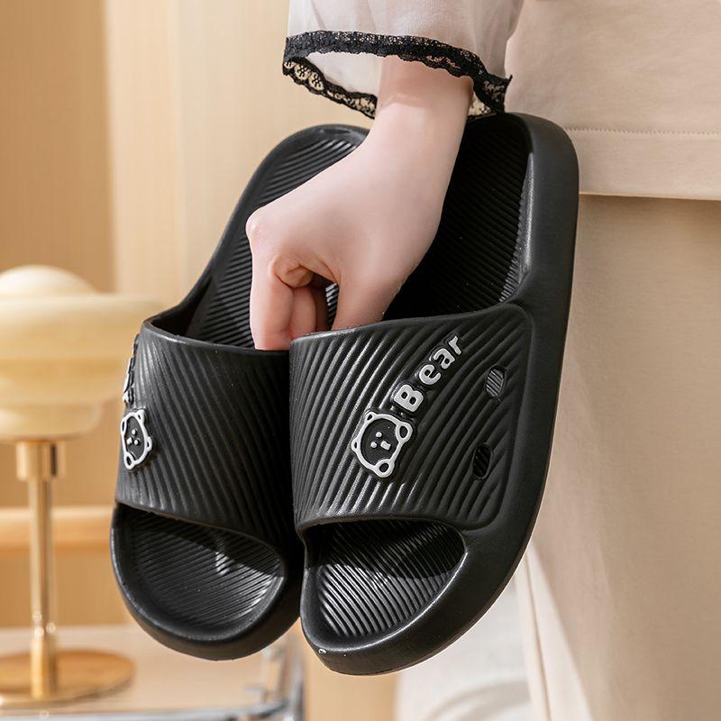Kapcie Damskie Antypoślizgowe Domowe Łazienkowe Pod Prysznic Gruba Podeszwa Kapcie dla Pary Fajne Kapcie Męskie Nowy Letni Styl