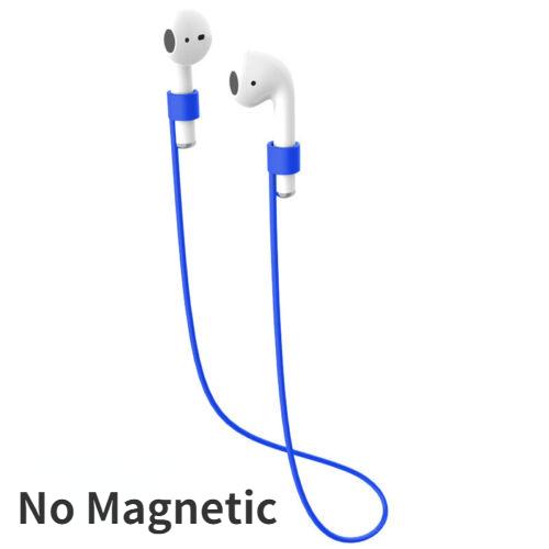 Silikon Anti-verloren Kopfhörer Halter Kabel für AirPods 1 2 3 Drahtlose Bluetooth Kopfhörer Magnetische Silikon Halsband Schnur string