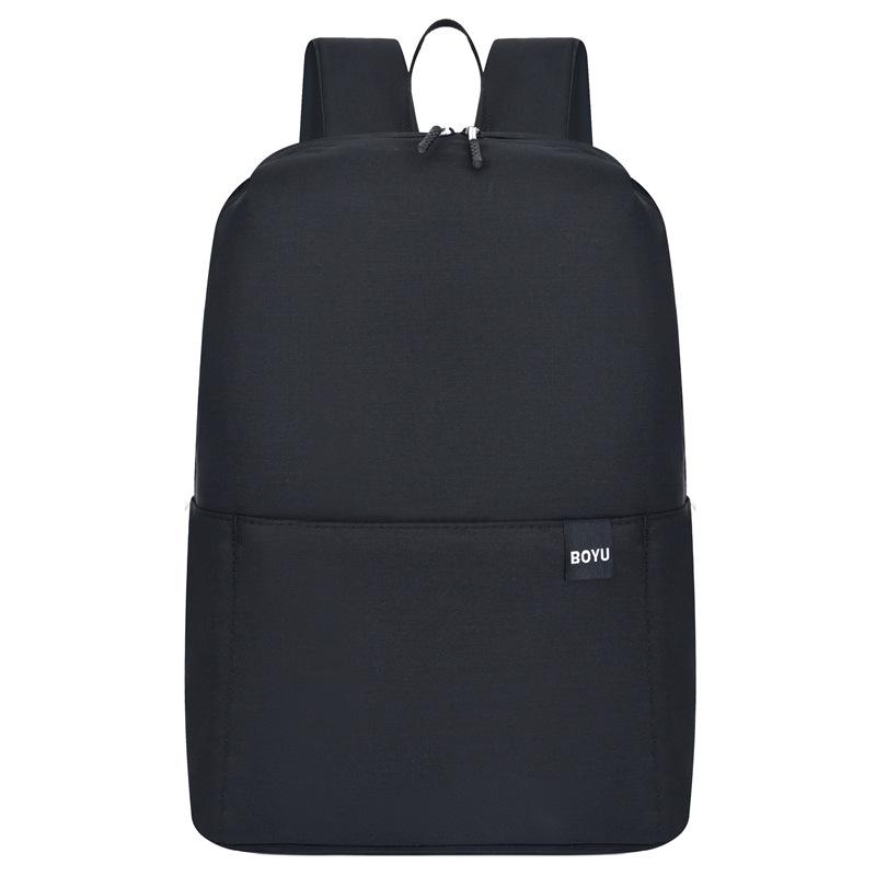 Cross-Border Weiya Lu Multi-Function Colorful Backpack: Student Schoolbag, Business Laptop Bag, Solid Color Casual Backpack.