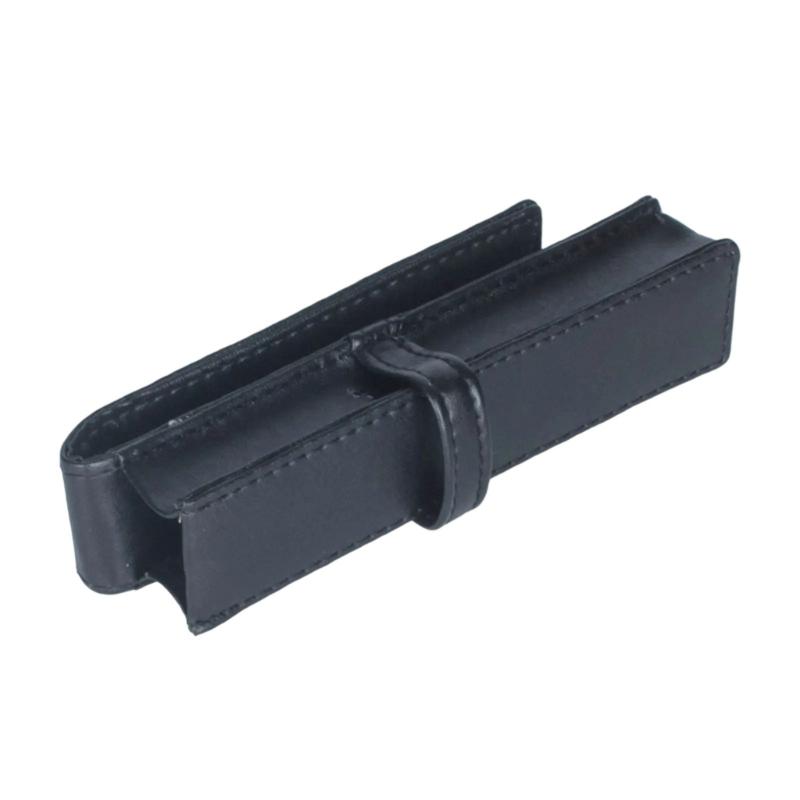 Vintage Leder Füllfederhalter Etui Einzelsteckplatz Leder Stifthülle Klappbares Stiftetui Für Männer Frauen Schule Büro Reise