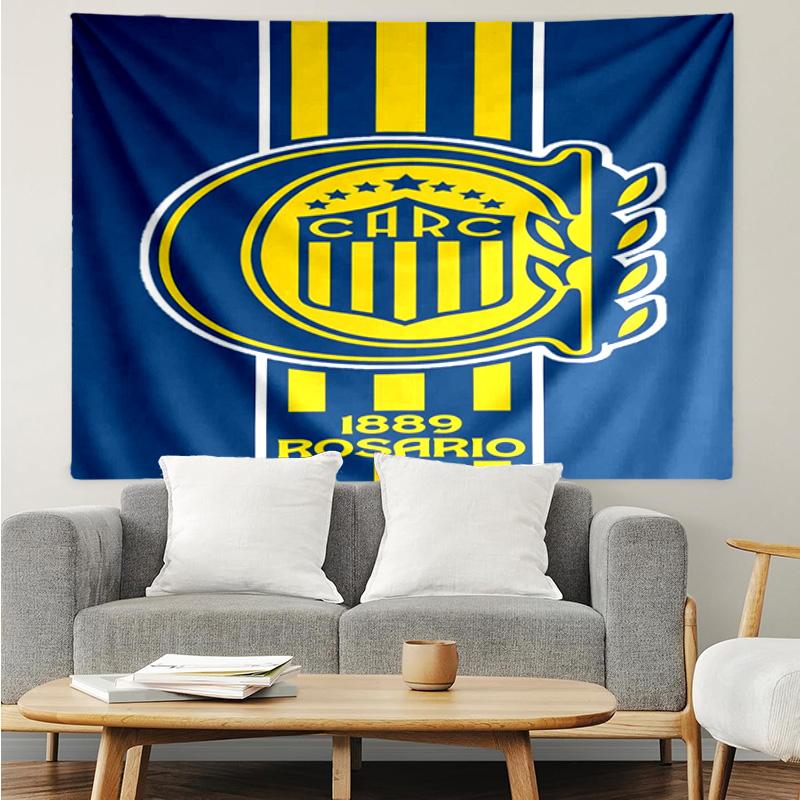 Rosario Central Crest Tapestry Hanging for Bedroom,Livingroom, Playroom,Decor Art Room Wall Tapestry Holiday and Birthday Gifts