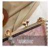 2025 Retro Pearl Cheongsam Evening Crossbody Bag - Chinese Style Kiss Lock Design