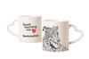 Berger De Beauce, Beauceron, Beauce Sheep Dog - Cup with a Dog, Adorable Cup with a Heart-shaped Handle, Universal Gift from the Brand