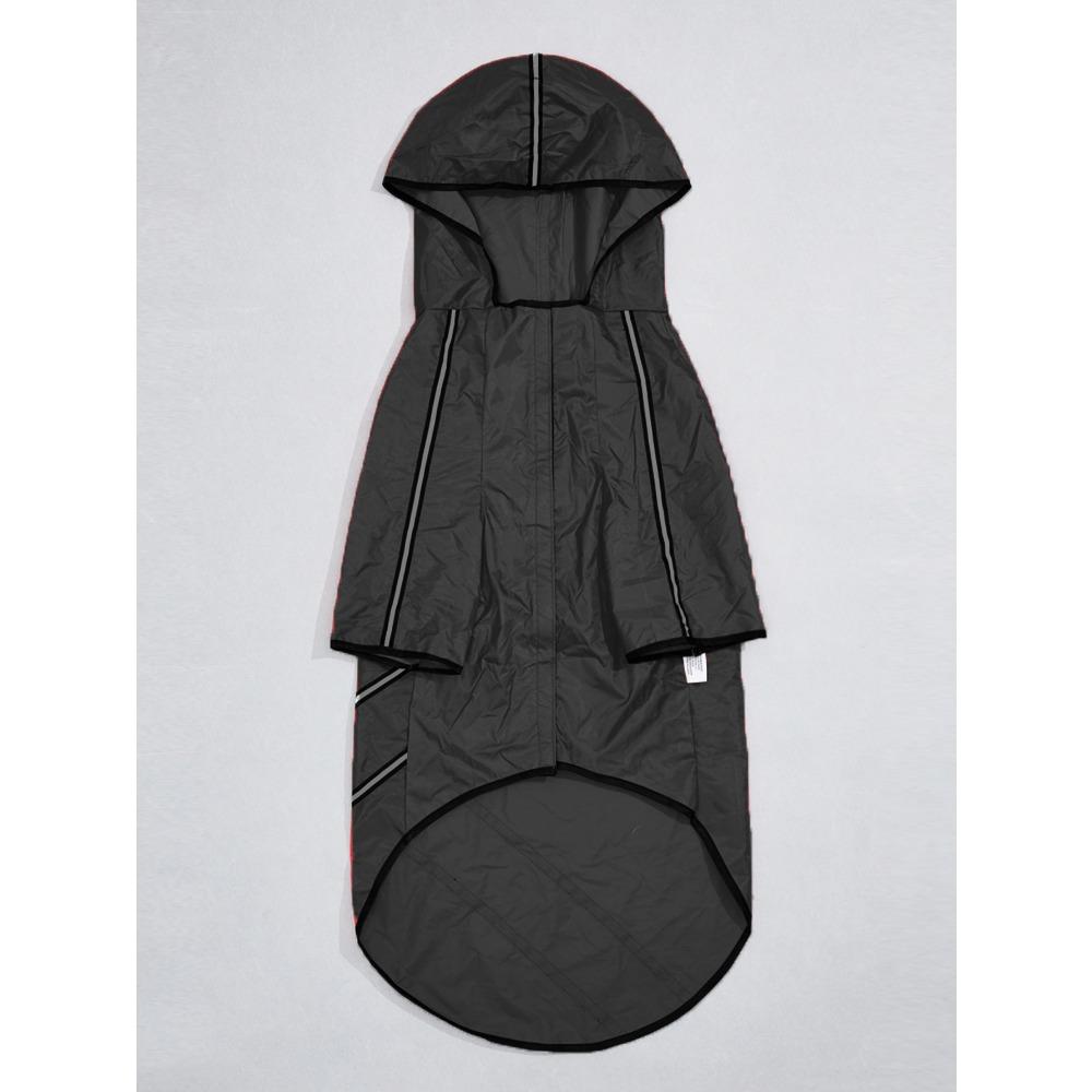 Oblíbené velké, střední a malé psí oblečení pro mazlíčky, psí pláštěnka s reflexním pruhem, s kapucí, voděodolná pláštěnka