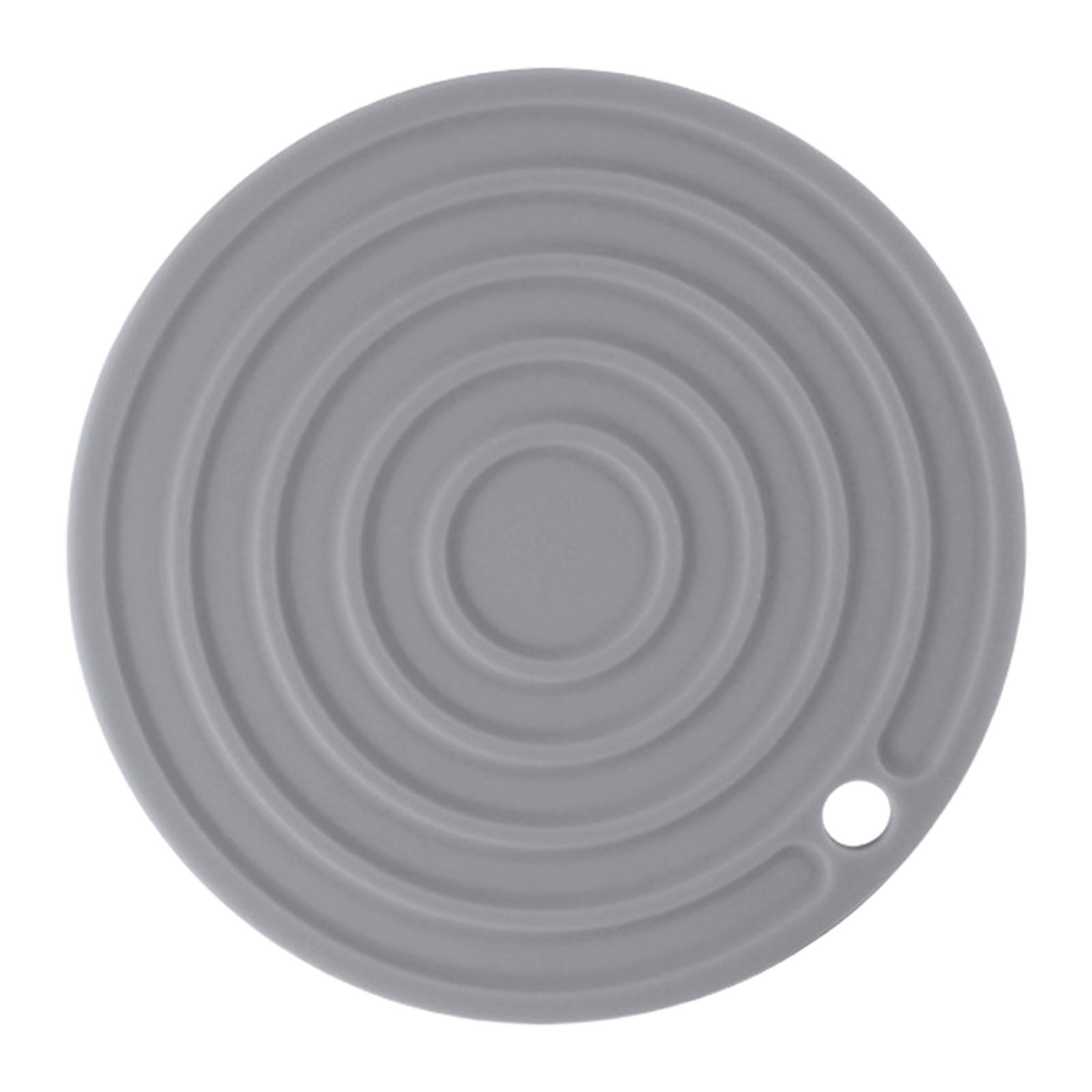 

Круглый силиконовый теплоизоляционный коврик для обеденного стола, бытовая нескользящая изолированная подставка под тарелку, кухонные принадлежности 3