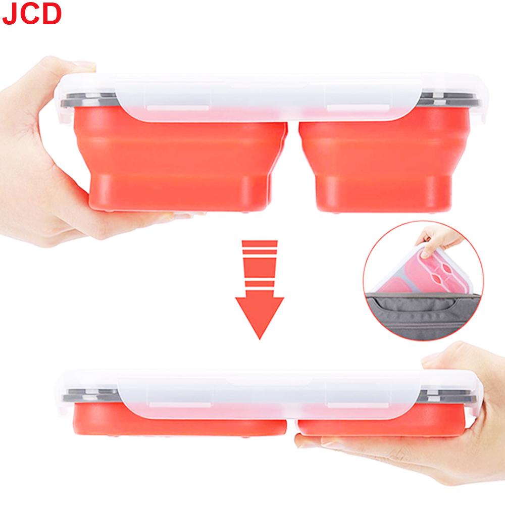 Silicone World 1300ml Silicone Collapsible Portable Lunch Box Large Capacity Bowl Lunch Bento Box Folding Lunchbox Eco-Friendly