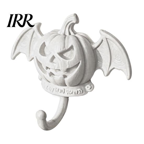 No Drill Wall Hook Devil Pumpkin Bat Hook, Halloween No-Drill Adhesive for Keys Orange Bags, Strong Sticky Damage-Free Decorative Hooks