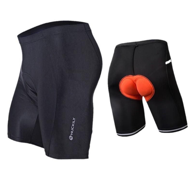 Mens Cycling Shorts With Silicone Gel Pad Quick-Dry Breathable Bike Riding Sportswear