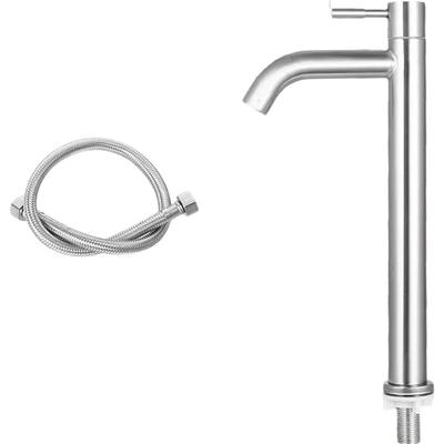 304 Stainless Steel Single-Handle Basin Faucet