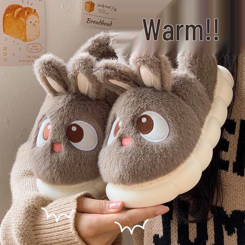 2025 Ny Stil Plysch Halkfria Inomhustofflor - Dam- & Herr Vinterkollektion