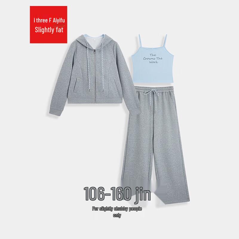 IEF Plus Size Women s Korean Style Casual Top  Pants Set L