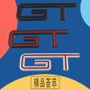 3D Auto Styling GT Logo für Auto Kotflügel Seite Kofferraum Namensschild Aufkleber Emblem Abzeichen Aufkleber