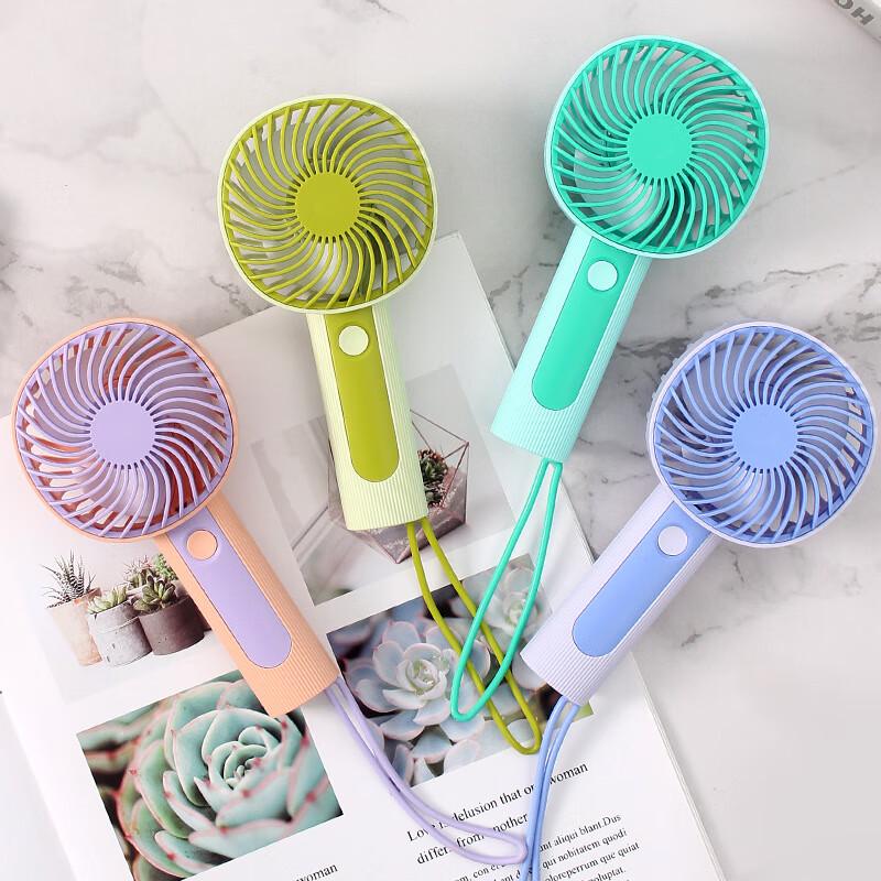 Wolaifen Lanyard Handheld Mini USB Fan