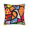 B-BrittoES Happy Art Pillow Case  Custom Pillow Cover For Wedding Party Home Decor Novelty Pillowcases