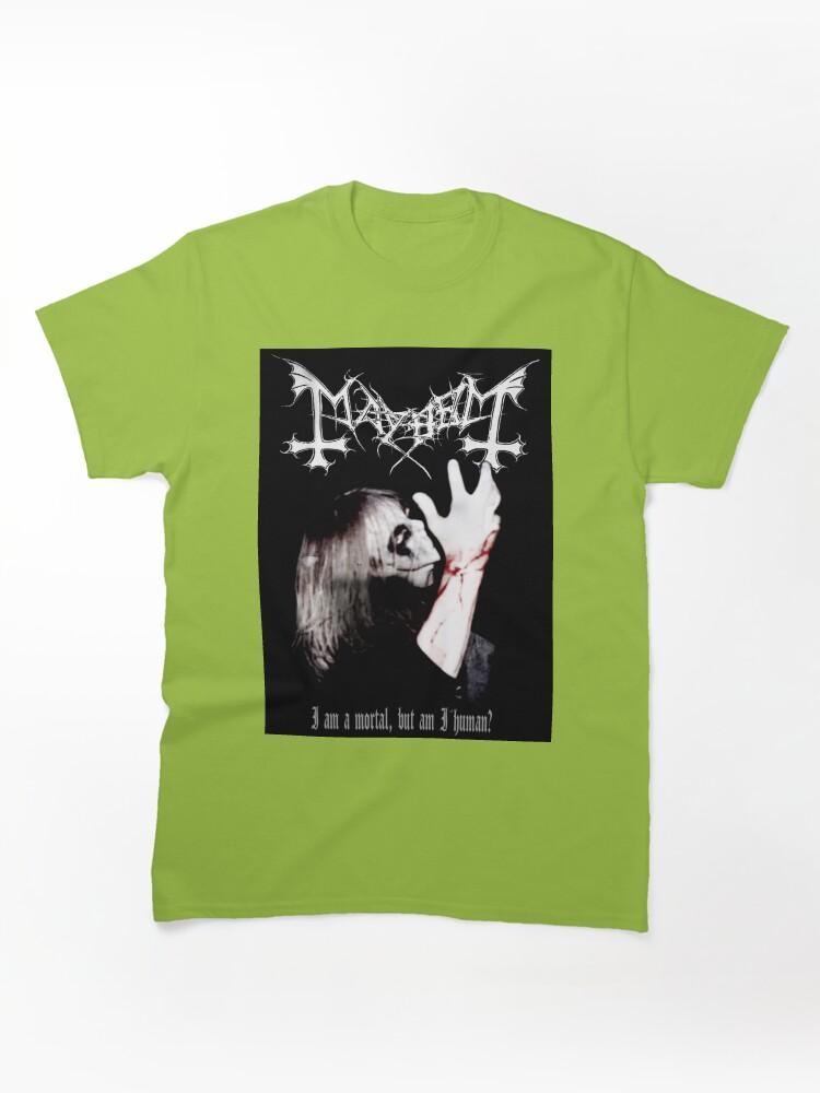 Eternal Mayhem Unisex T-Shirt, Mayhem Tee, Mayhem Inspired Merch, Black metal Unisex T-Shirt, Dead Classic Unisex T-Shirt
