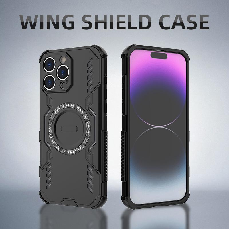 Luxury Magsafe Magnetic Wireless Charging Case For iPhone 16 Pro Max 16 Plus Military Grade Case