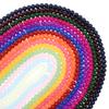1 Strand 6/8mm Solid Color Glass Beads Loose Spacer Round Beads For Jewelry Making DIY Handmade Bracelet Necklace Accessories