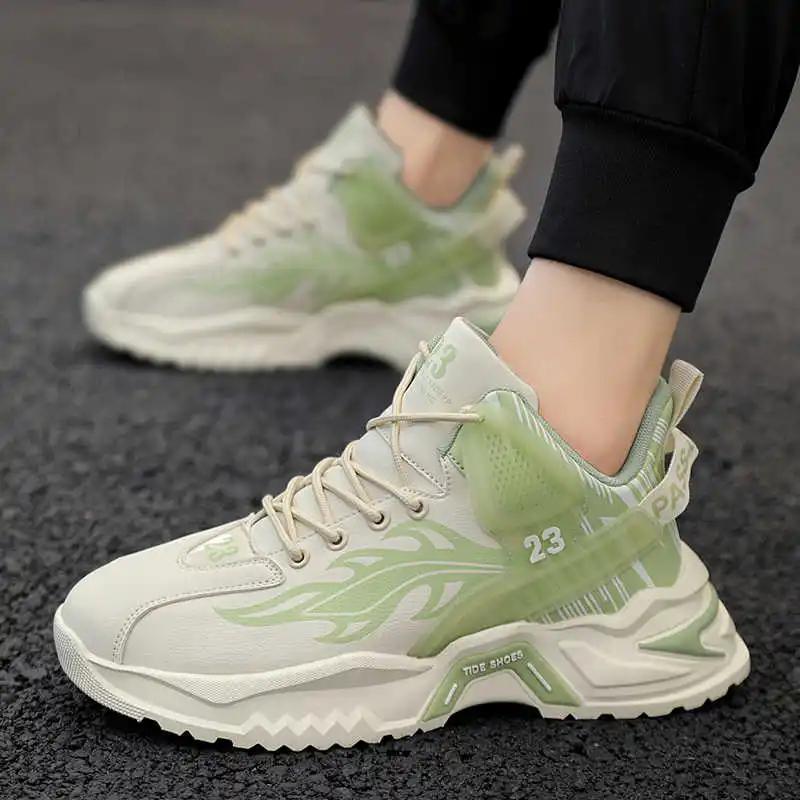 2025 High Sole Demi-season Luxury Brand Shoes For -Men Flats Sports Athlete Male Buy Men's Sneakers Casuall Sapatenos Tensi Luxe
