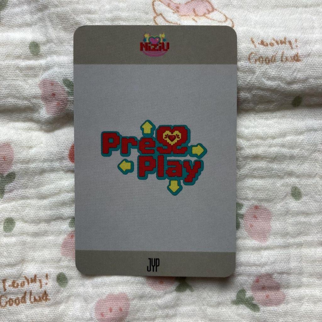 [USED] Mayuka 2nd Week NiziU Limited PressPlay Sanoku Trading Card