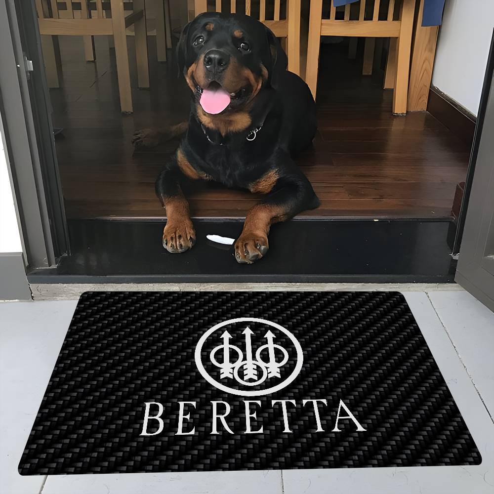 G-Gun Beretta Floor Mat Non-Slip Laundry Room Mat Laundry Decor Balcony Child Living Room Bedside Mats