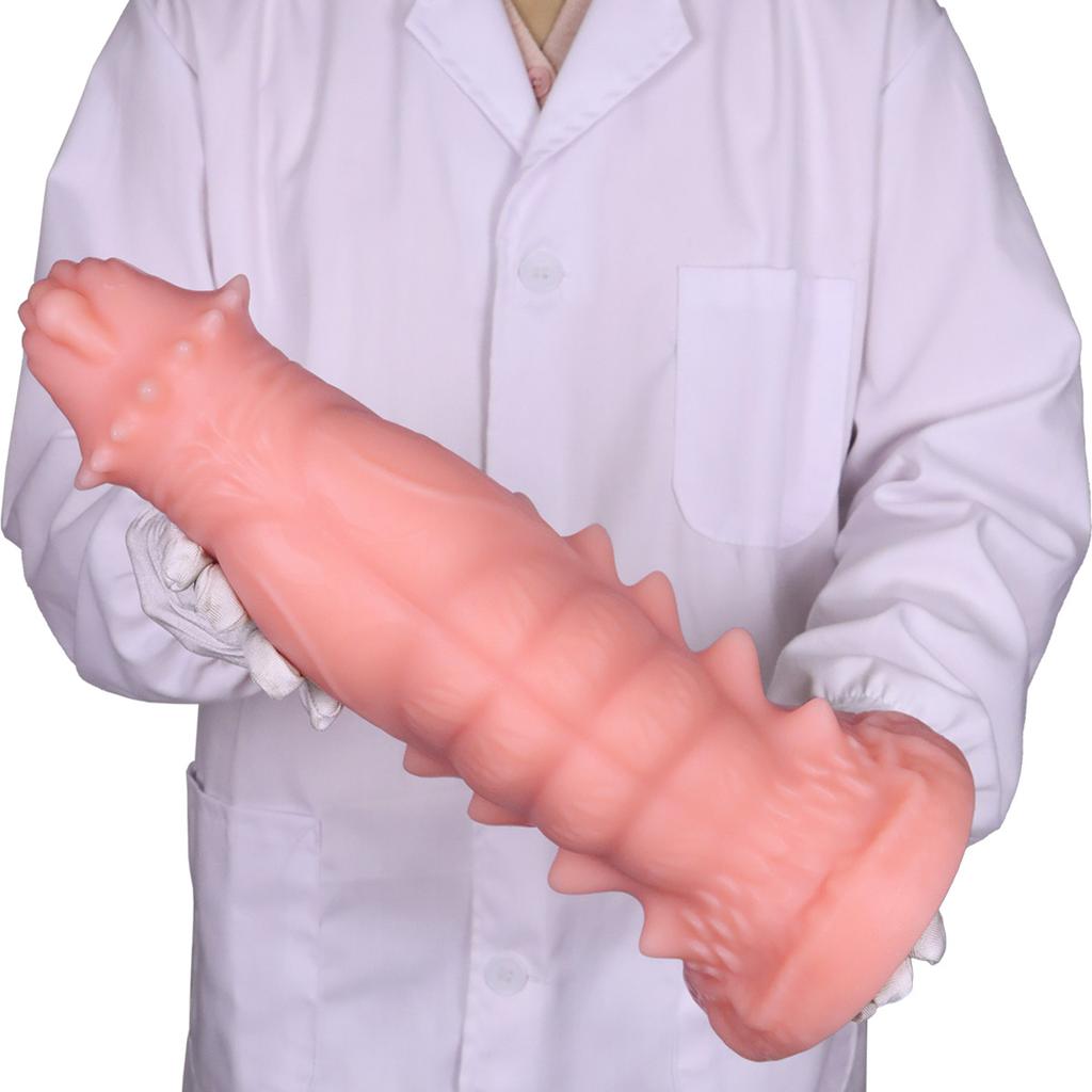 Extra Large PVC Soft Dildo Fisting Butt Plug Masturbator Anal Dilator Adult Sex Toy Big Dick Strap on Penis