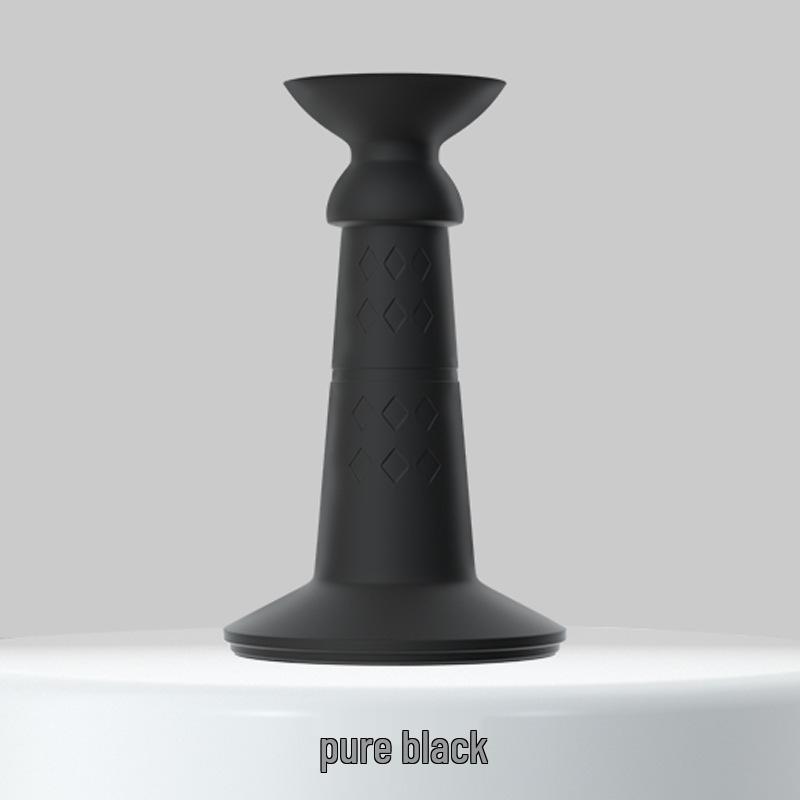 Silicone Door Stopper & Anti-Collision Pad - Punch-Free, Waterproof, Wall Protector for Bathroom & More