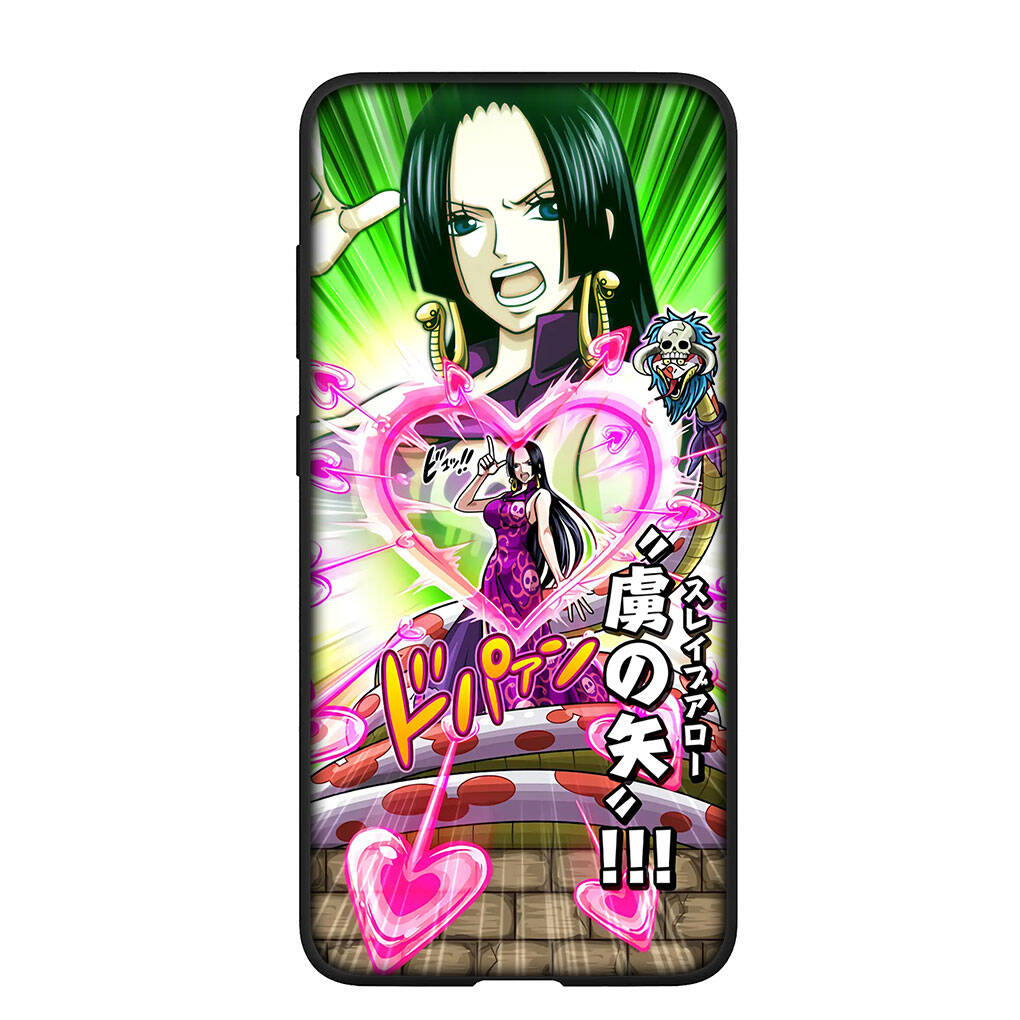 Phone Case for iPhone 17 15 16 Plus Redmi Note 14 12 11 13 Pro Max Huawei P30 P20 Lite OPPO A60 A40 A80 A54 Luffy Boa Hancock One Pieces Poster Cover