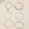 Bohemian Rice Beads Starfish Pendant Bracelet Set Fashion Summer Beach Sea Shell Multilayer Bracelets Jewelry Accessories