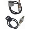 2PCS Front & Rear LF66-18-861B LF68-18-861B Lambda O2 Oxygen Sensor Fit for Mazda 3 2.0L 2004-2009 5 2.3L NO# 234-4390 234-4396