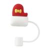 10mm Christmas Straw Cover Cap Dust-Proof Reusable Straw Tips Lids for Stanley Cup Straw Topper Compatible with 30&40 Oz Tumbler