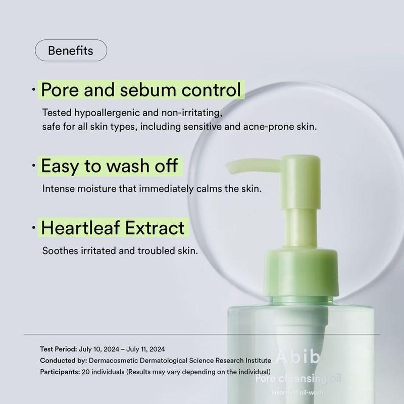 Abib - Pore Cleansing Oil Heartleaf Oil-Wash