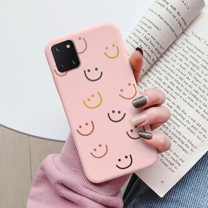 Cute Painted Cover For Samsung Galaxy Note 10 Lite Case Soft Cover TPU Funda Soft Bumper For Samsung Note10 Pro Sunflower Daisy