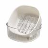 Plastic Draining Basket 3 Size Dishwasher Safe Basket Kitchen Dishwashing Basket  Fruit Storage