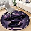 1pc Witchcraft Midnight Office Round Area Rug, Under Office Chairs Bedroom Living Room Home Decor, Room Deco, Available in Various Sizes