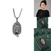 Exquisite Qi Tian Da Sheng Sun Wukong Animal Pendant Necklace For Stylish Men With Vintage Charm