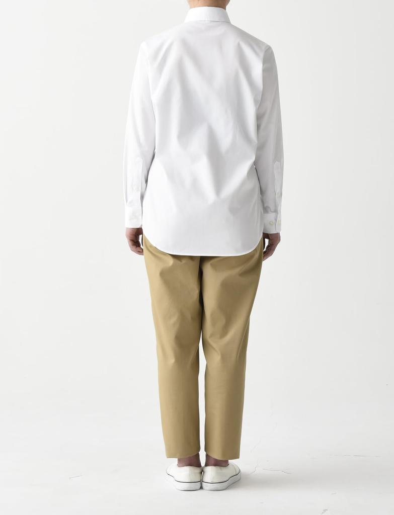 Seven Uniform CH4446-0 Antiviral Shirt, Long Sleeve, White, Size M