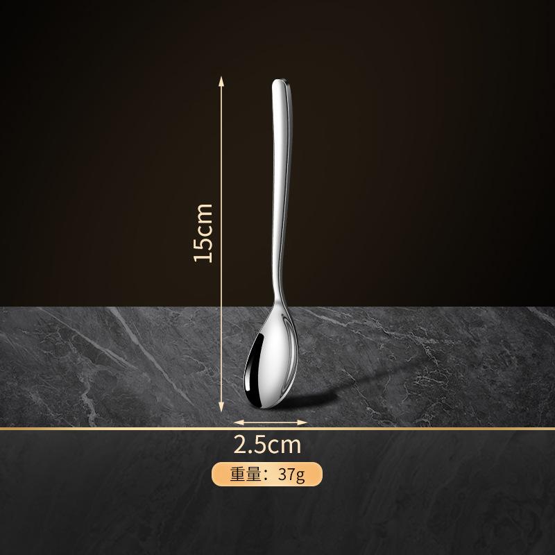 Moonlight series 666 Western food knives, forks, spoons, stainless steel French steak set supplies