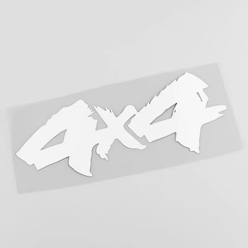 4x4 Stickers For Trucks Sun-Proof Waterproof Creative Car Sticker Versatile Off Road Decals For Motorcycle Sports Track Scooter