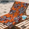 Leopard Lily Pop Oversized Microfiber Beach Towel Sand Proof Quick Dry, Absorbent for Swimming Pool Travel Camping