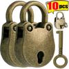Bärenkopf-Form Mini Antikes Schloss Legierung Metall Vorhängeschlösser mit Schlüsseln Schmucktaschen Holzbox Gepäck Notizbuchschlösser Hardware Vorhängeschloss