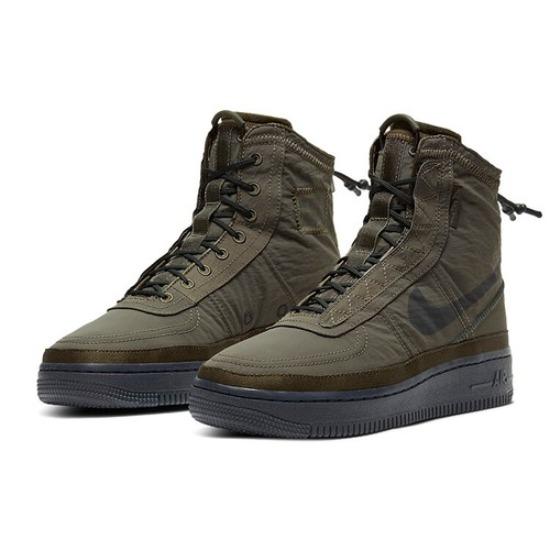 

Nike Air Force 1 High Shell Хаки карго - BQ6096-301 EU 36 зелёный