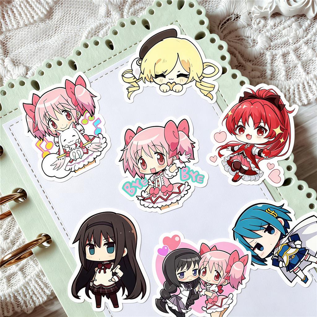 150Pcs/Set Puella Magi Madoka Magica Mini Diary Manual Stickers DIY Scrapbooks Album Decor Decals Stickers